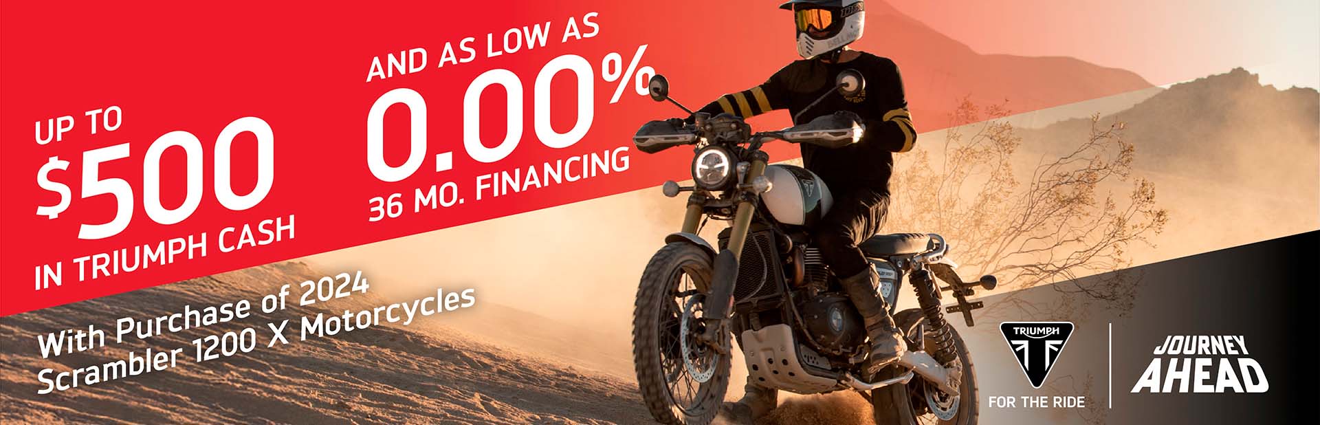 “JOURNEY AHEAD” SALES EVENT