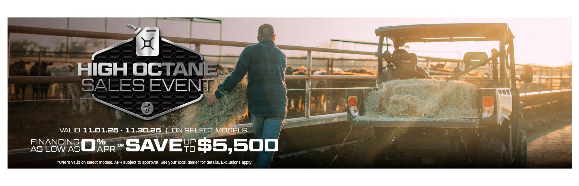 SEGWAY HIGH OCTANE SALES EVENT - UTILITY