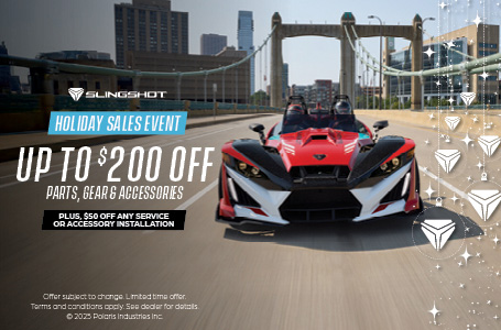 Save up to $200 off all parts, gear and accessories.