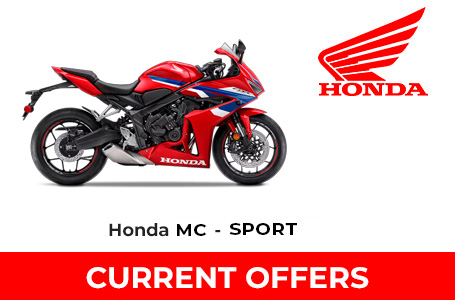 Honda Motorcycle current offers