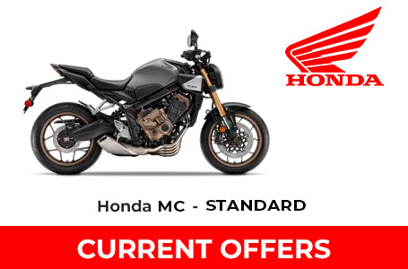 Honda Motorcycle current offers