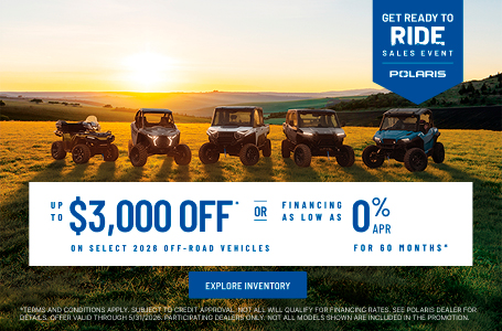 Get Ready to Ride Sales Event