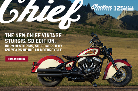 Chief Vintage Sturgis, SD Launch