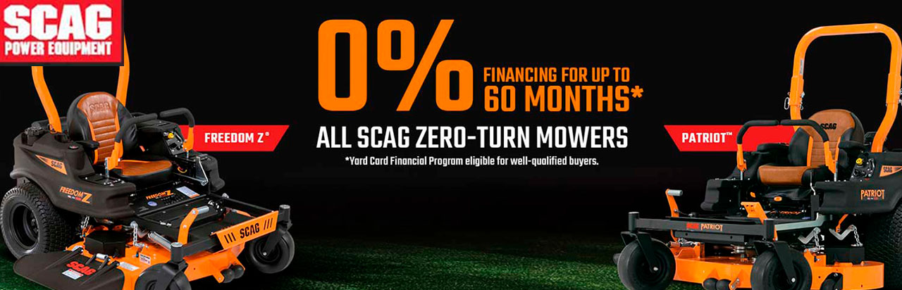 Scag best sale mower promotions