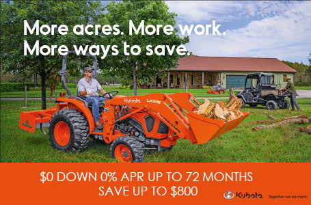 Factory Promotions | Kubota of Lynchburg | Manufacturer Deals