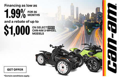 Can-Am® Powersports Vehicle Showroom