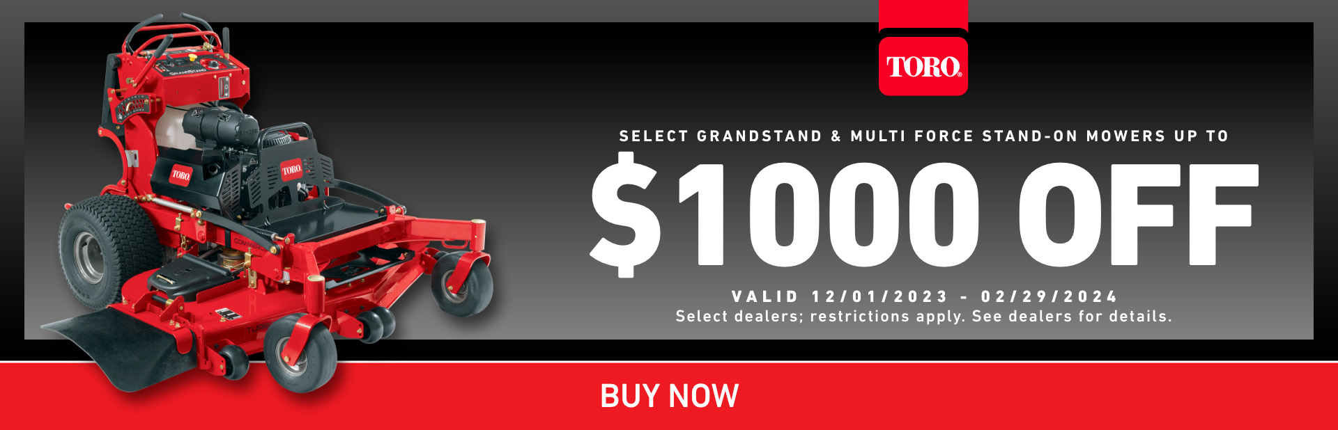 Toro grandstand discount for sale craigslist