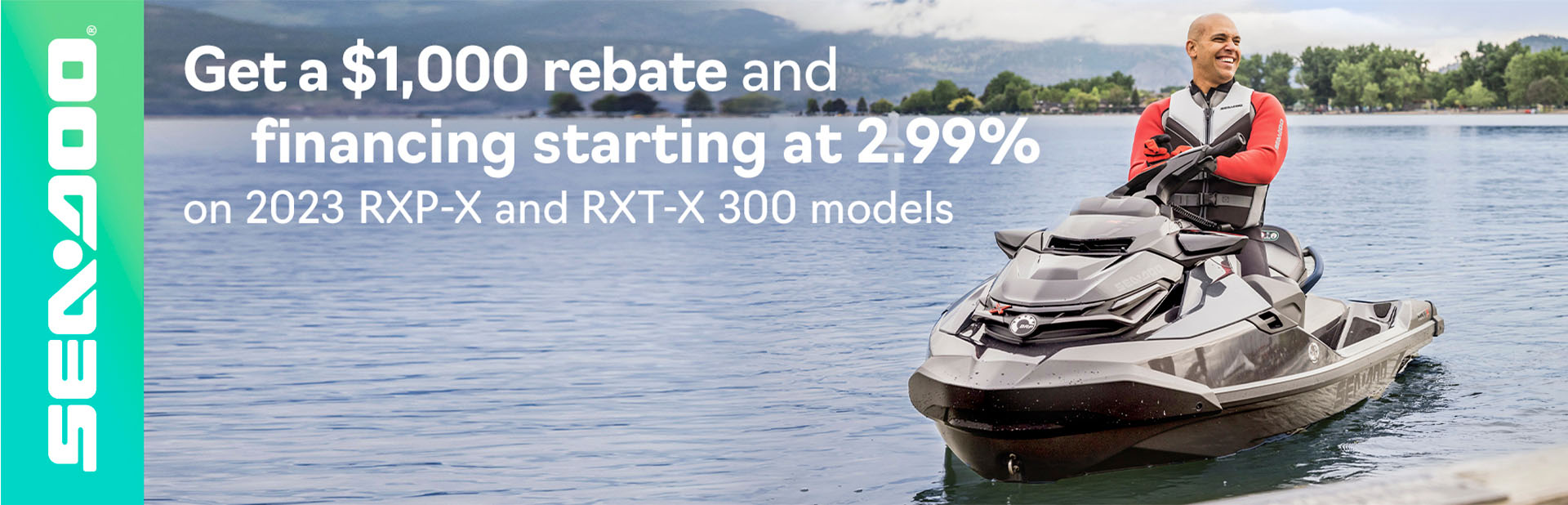 Get a $1,000 rebate and financing starting at 2.99%